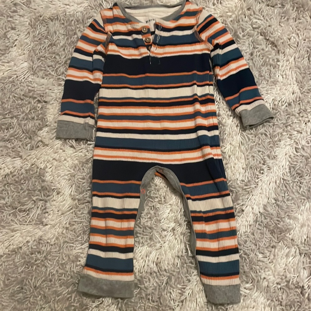 12 mo Burt’s Bees pant onesie